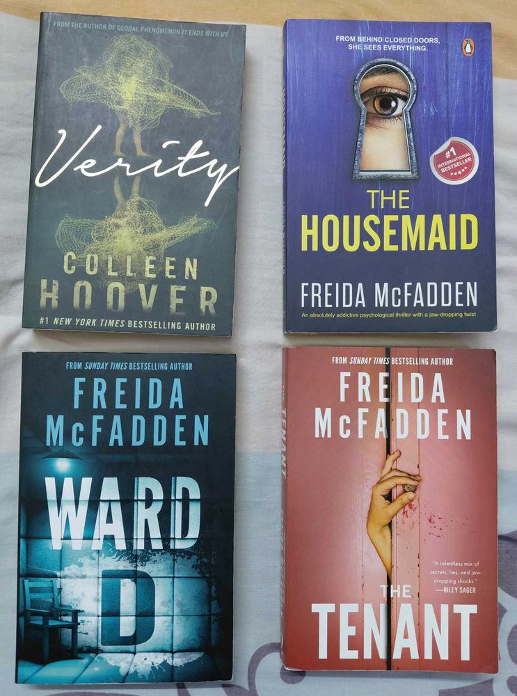 Combo of 4 bestseller books - Like Brand new