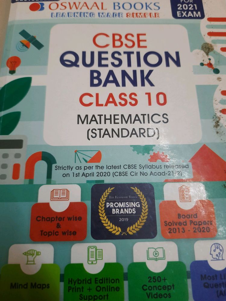 Oswald Maths Standard Question Bank Class 10