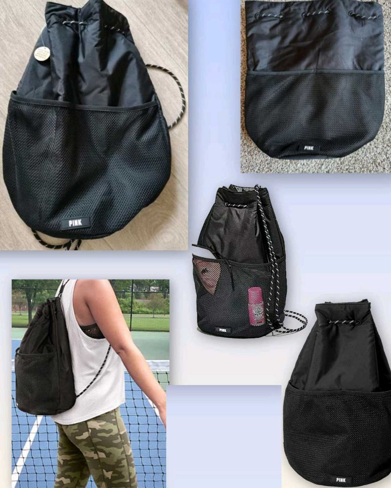 Victoria's Secret Pink Drawstring Backpack
