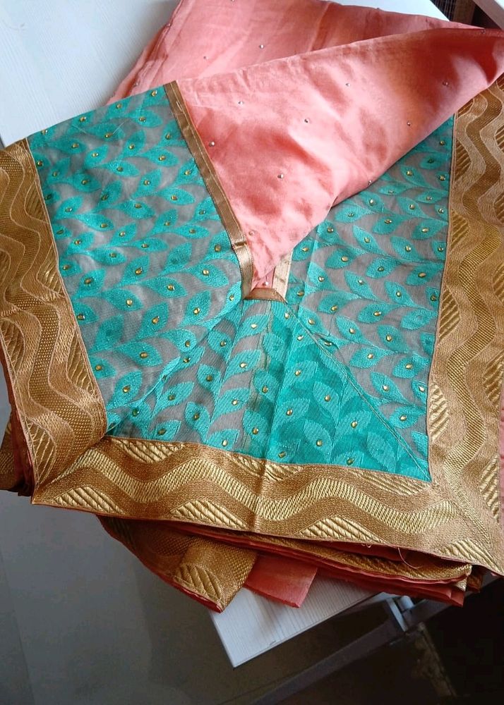 Silk Cotton Saree New