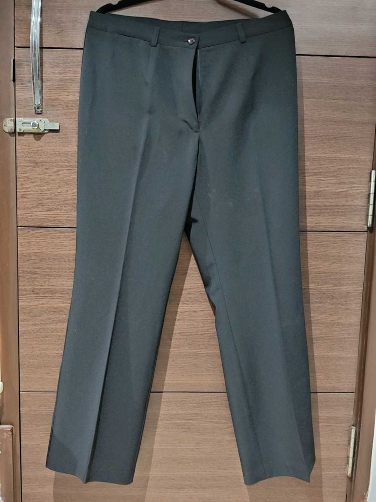 Classic Black Formal Trousers