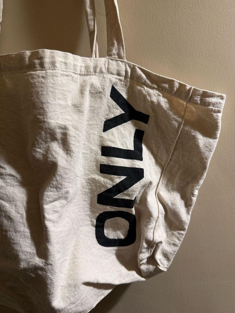 ONLY Canvas Tote Bag