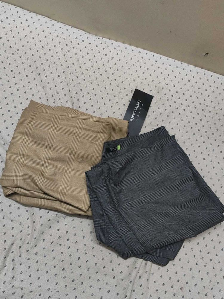 Tokyo Talkies formal Pants (Set of 2)