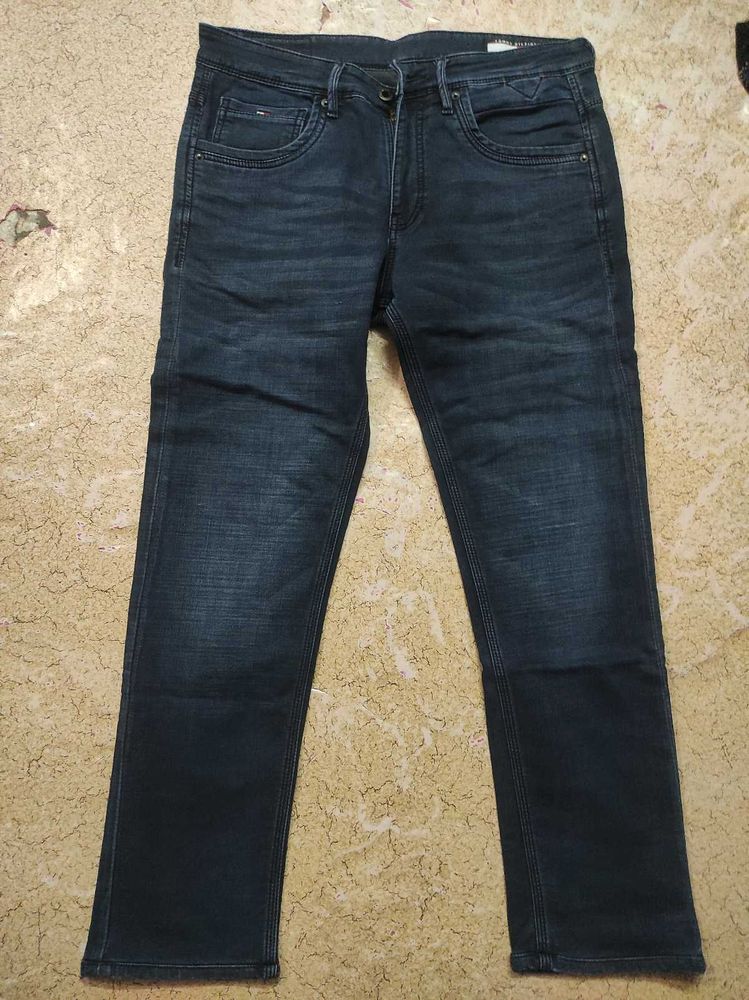 Men's Dark Wash Slim Fit Jeans