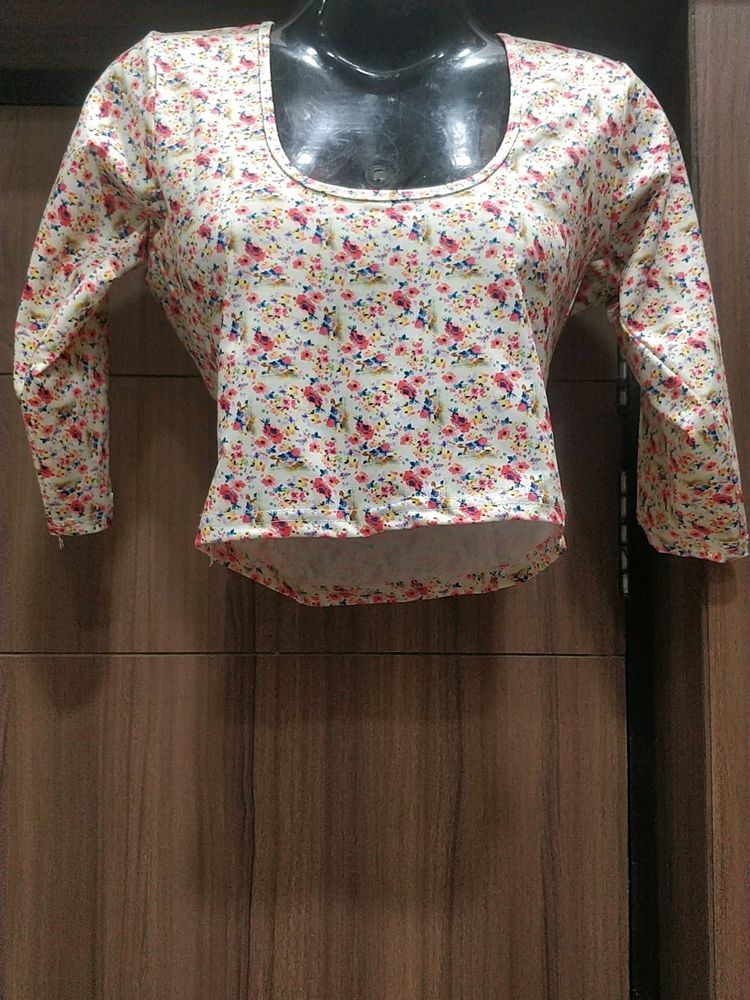 New Stretchable Fancy Blouse -XL