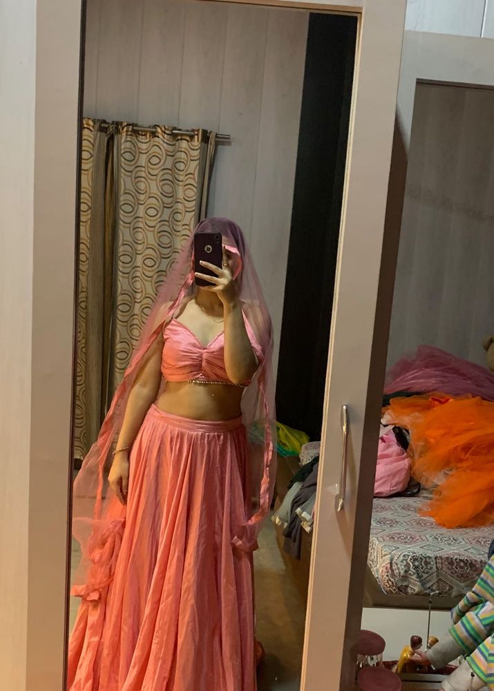 Pretty Backless Designer Lehanga🎀❤️🦋