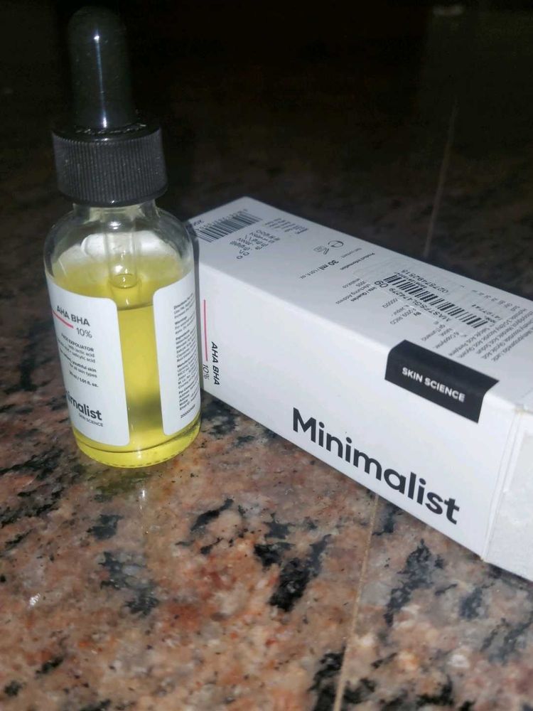 Minimalist AHA BHA 10% Face Exfoliator