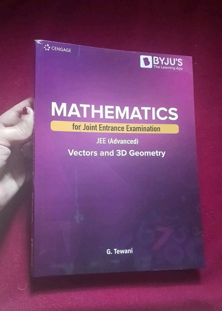 Mathematics for JEE (Advanced) Vectors and 3D Geom