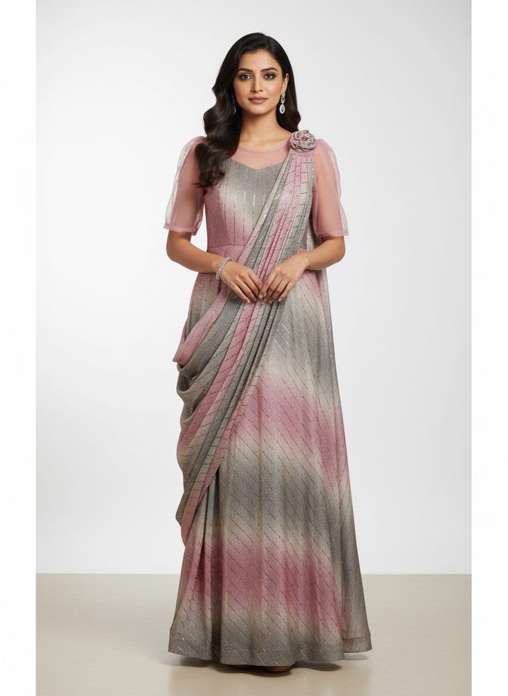 Designer Party Wear Gown In S Size