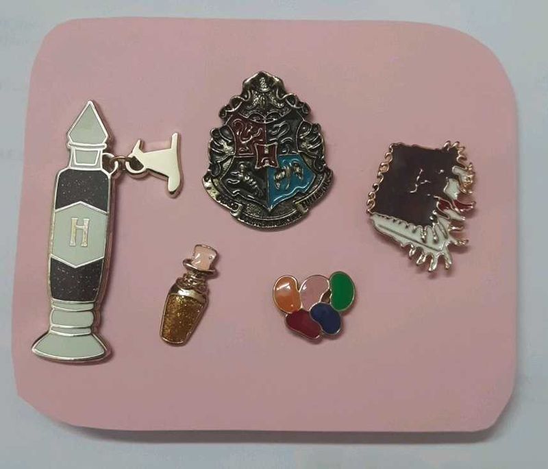 Harry Potter Inspired Mini Enamel Pin Set