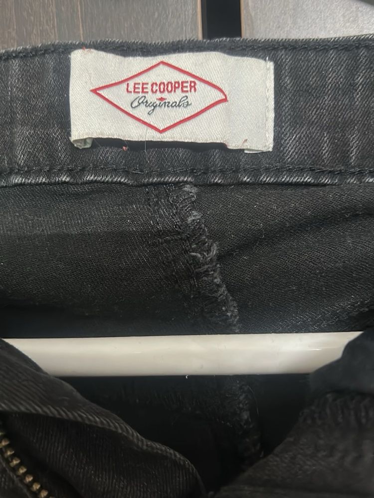 Lee Cooper Originals Black Jeans