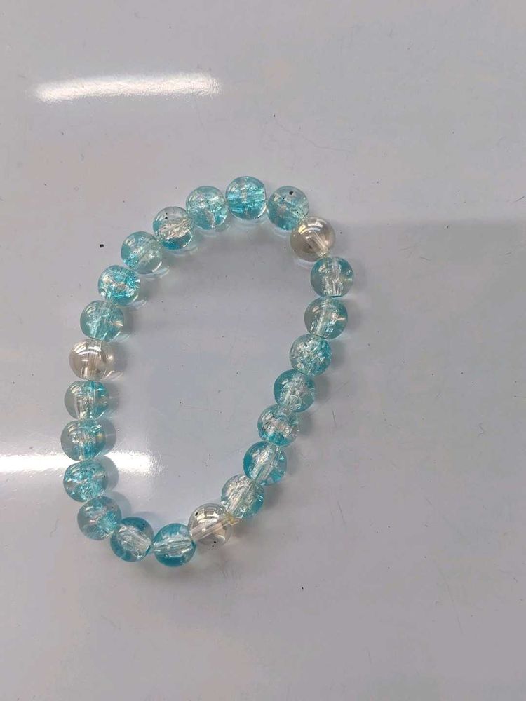 Blue Beaded Bracelet