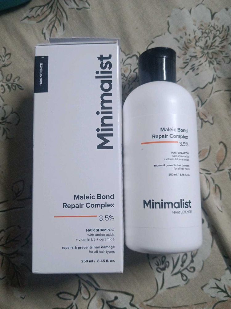 Minimalist Maleic Bond Repair Shampoo