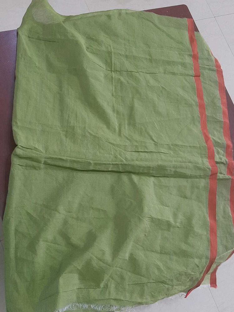 Mehendi green blouse fabric