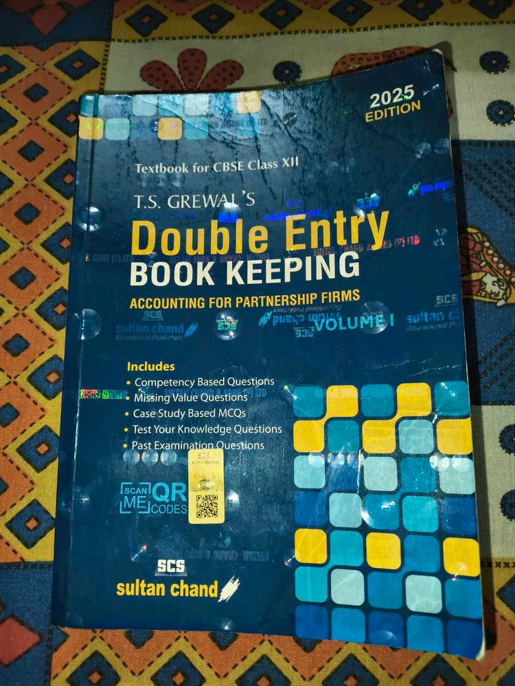 T.S. Grewal Double Entry Book Keeping Textbook
