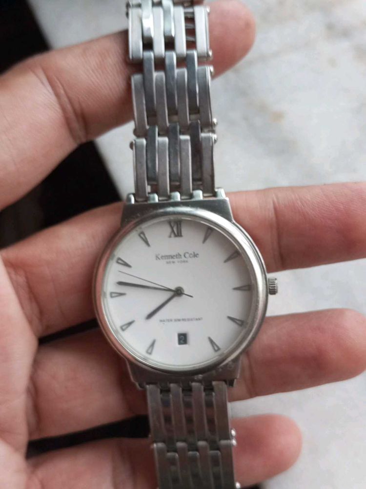Kenneth Cole Orignal White Dial Men's Watch