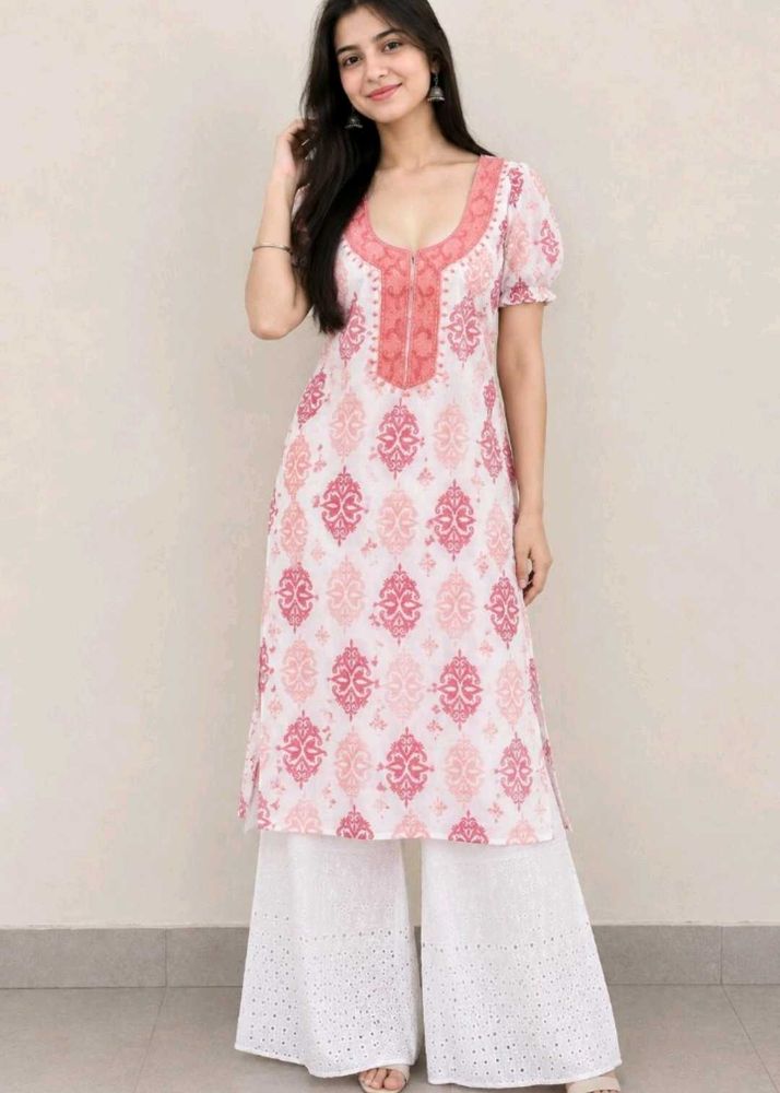 💥🧿 Kurta with Palazzo🌸💗