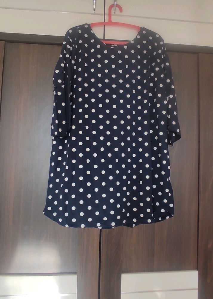 Down Price..Polka Dots Top For Girls