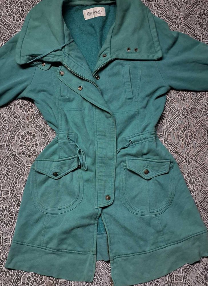 The Limited Green Casual Jacket