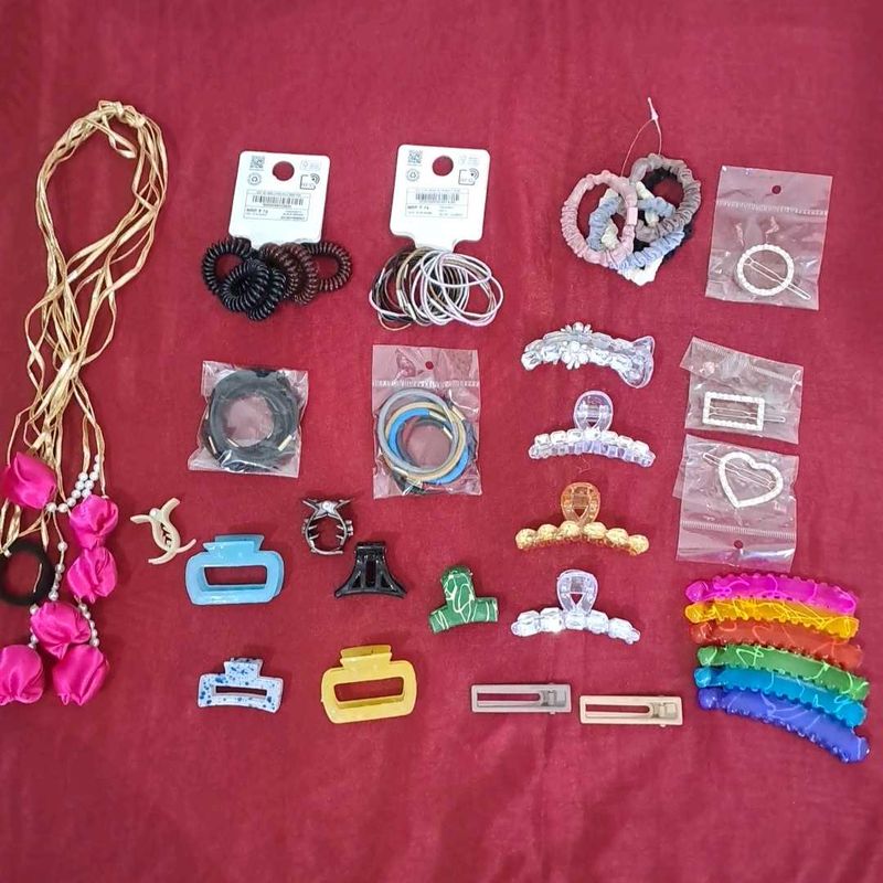 Assorted Hair Accessories Set