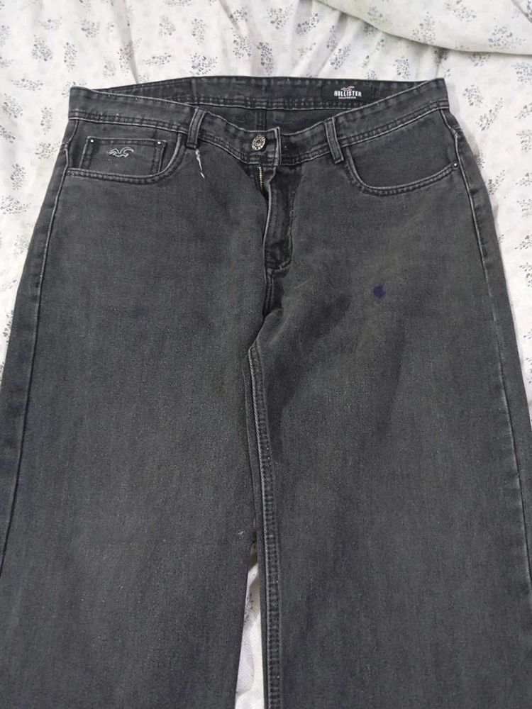Hollister Grey Wash Jeans