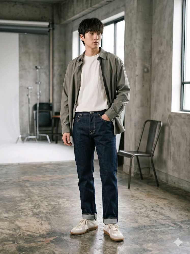 Hardly Ever's® Lot 101 Red-Line Selvedge Denim.