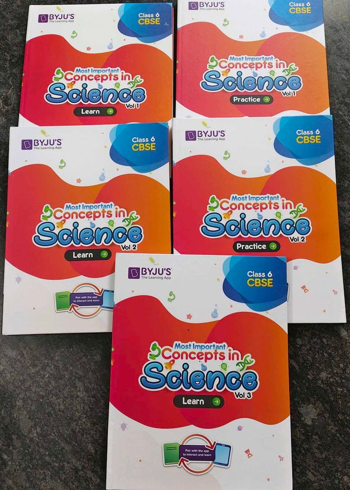 BYJU'S Class 6 Science Books Set