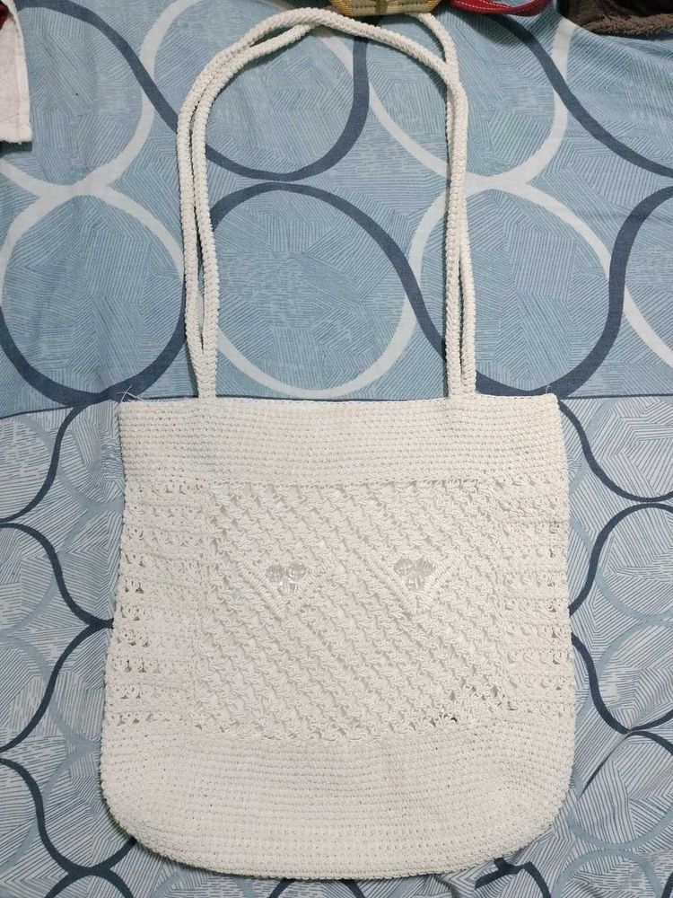 Selling this handmade Beautiful Crochet Bag