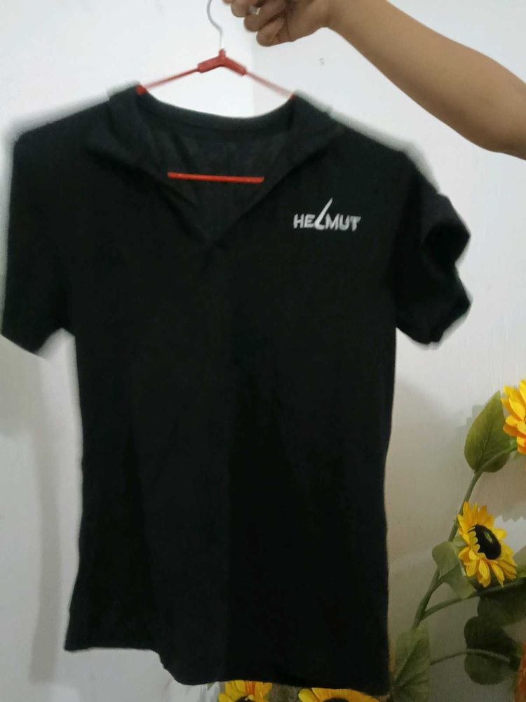Black HELMUT T-Shirt