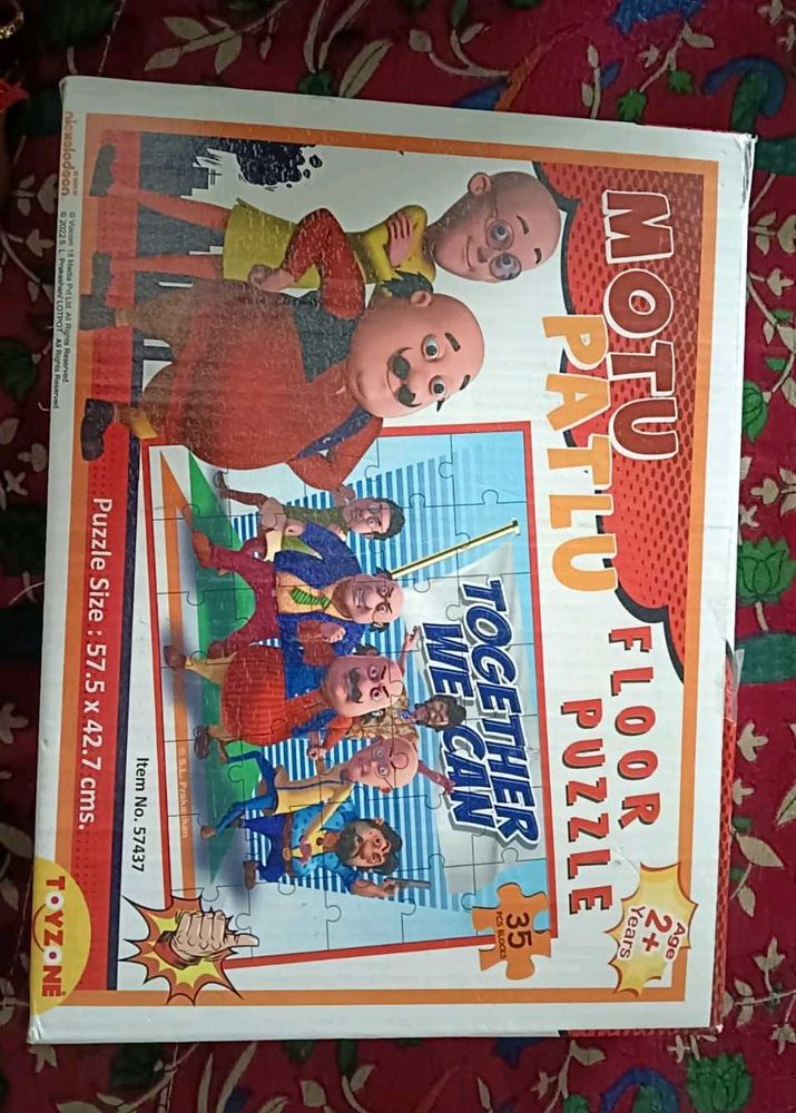 Motu Patlu Floor Puzzle - Fun for Kids
