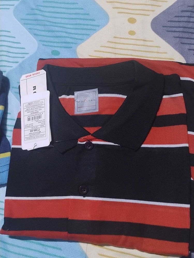 Striped Polo Shirt