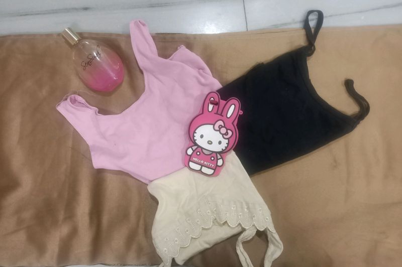 very cute summer combo 3 singlet tee pick any one in 250 ✌️😍