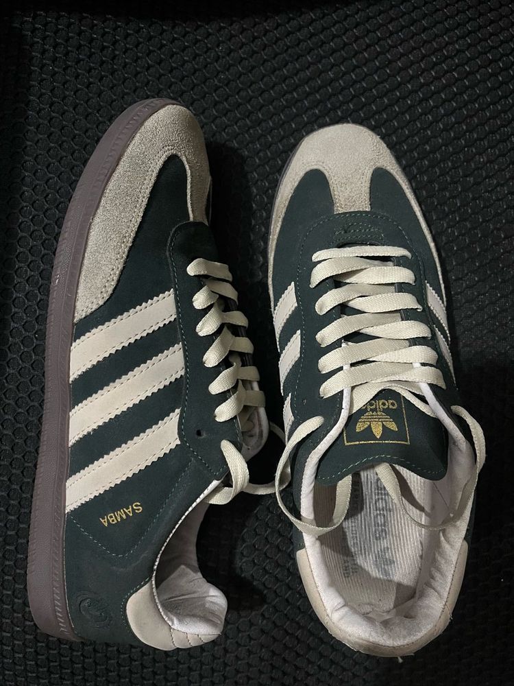 Adidas Samba  Green white sneaker