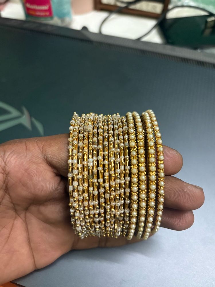 Vintage Gold Bangle Set