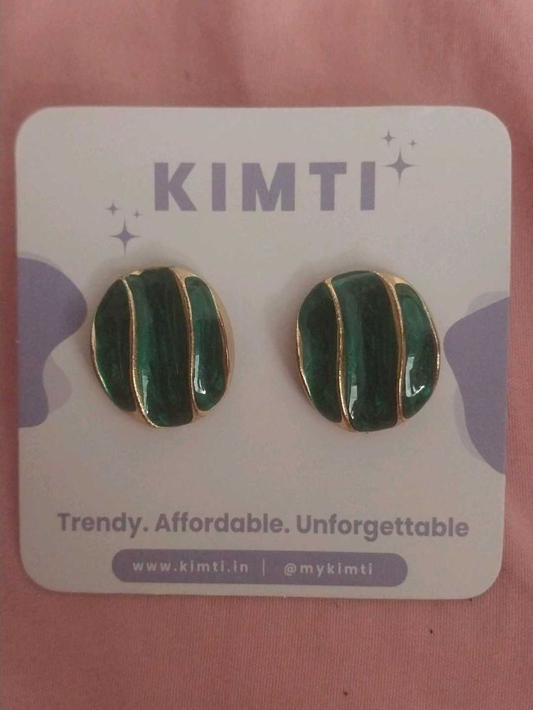 KIMTI Green Earrings