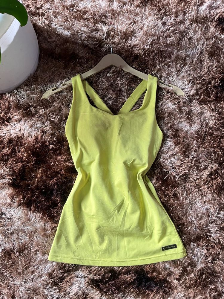 Vibrant Yellow Tank Top
