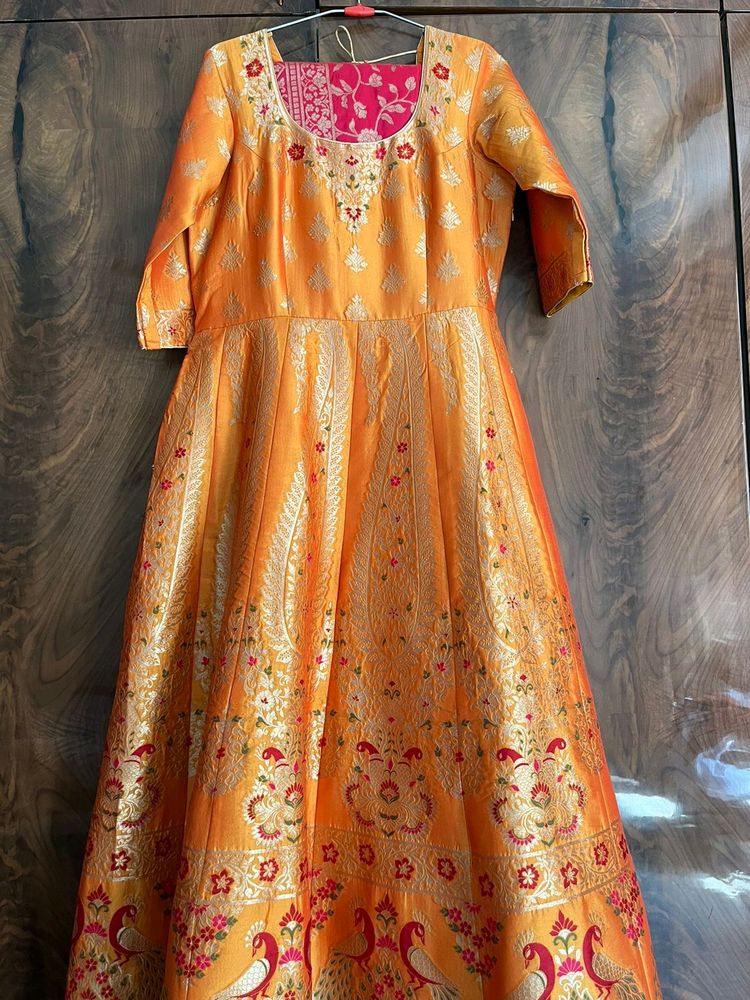 ETHNIC GOWN WITH DUPATTA