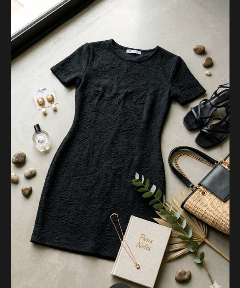 Beautiful Zara Black Dress