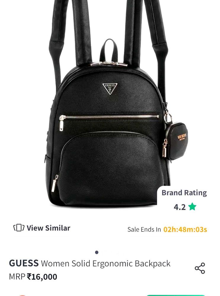 GUESS ORIGINAL BAGPACK (Brand new Limited Edition)