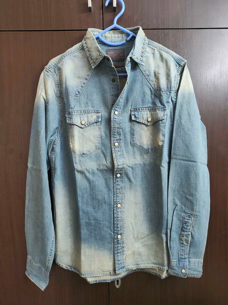Zara Man Denim Shirt