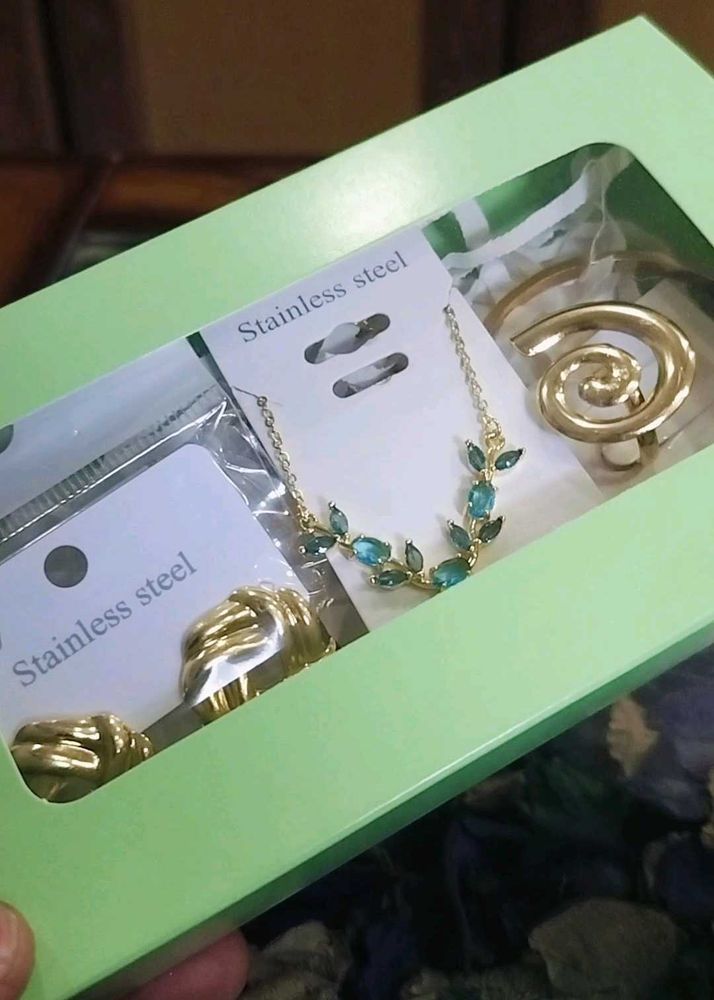 4 in 1 anti tarnish jewellery hamper