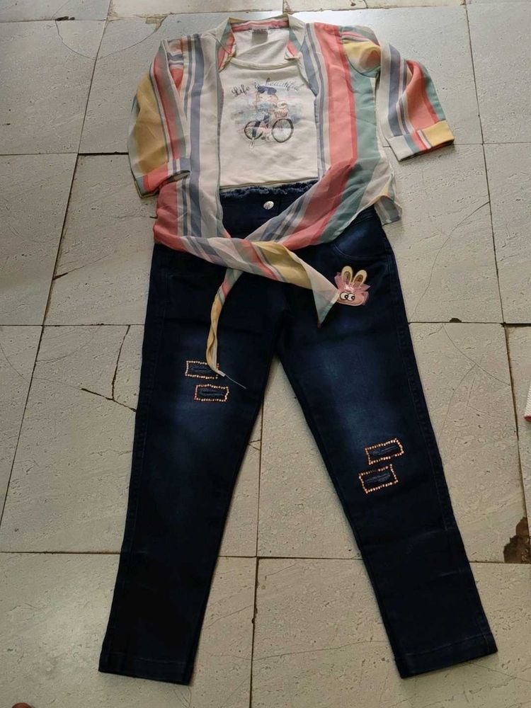 Cute Girls Outfit Set