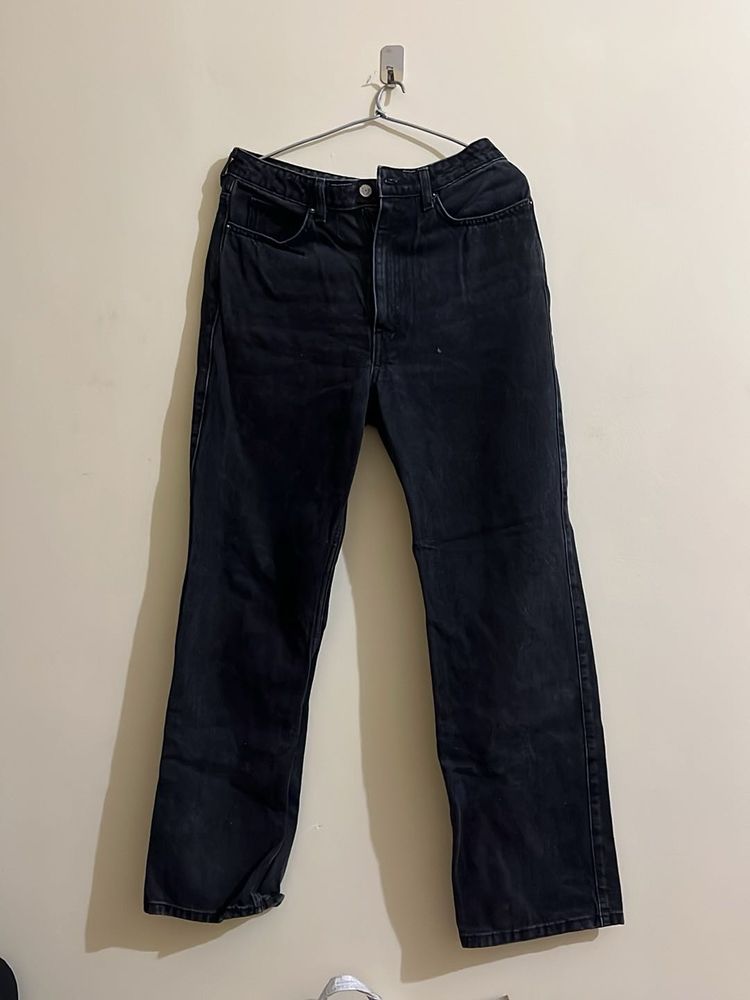 Classic Black Denim Jeans