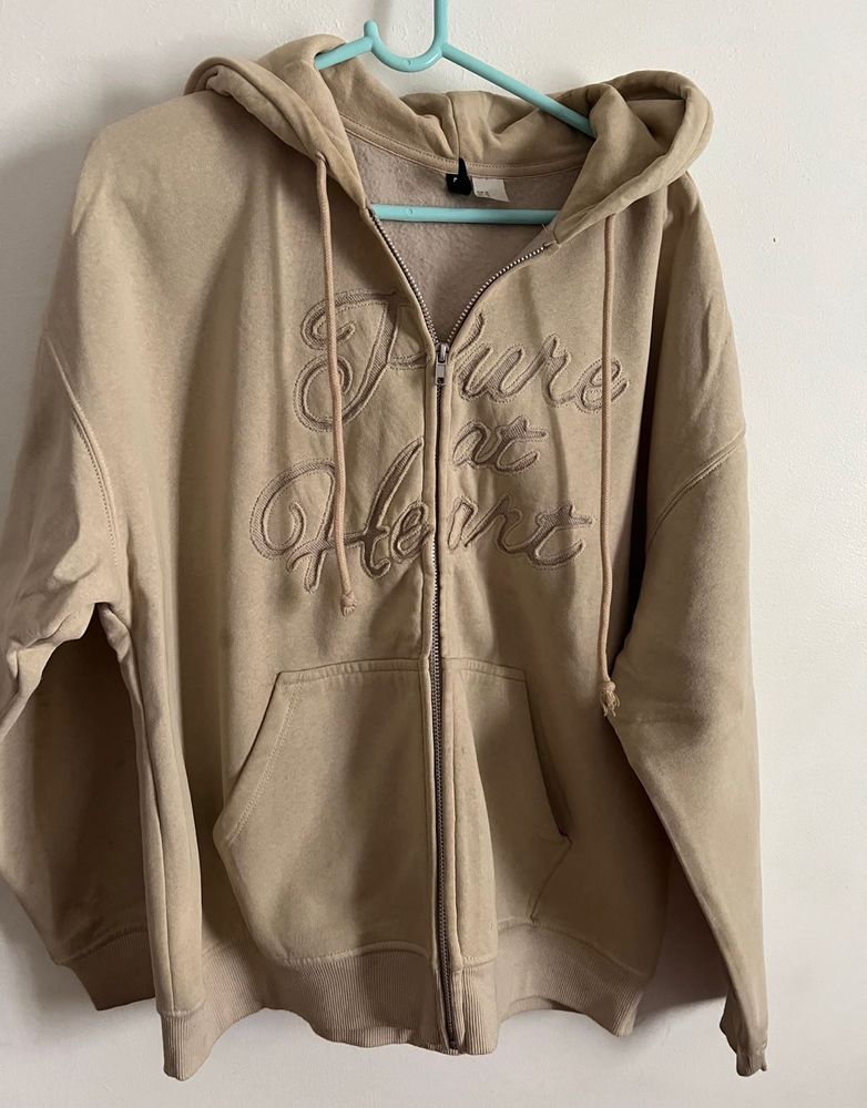 H&amp;M Oversized Zip-Up Hoodie