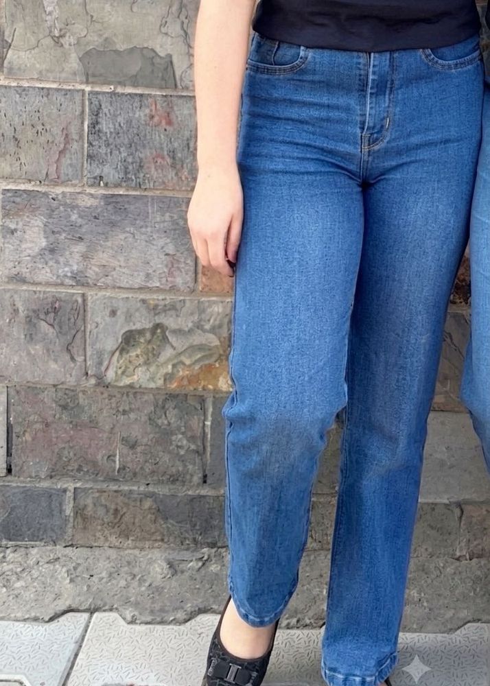 Classic Blue Denim Jeans