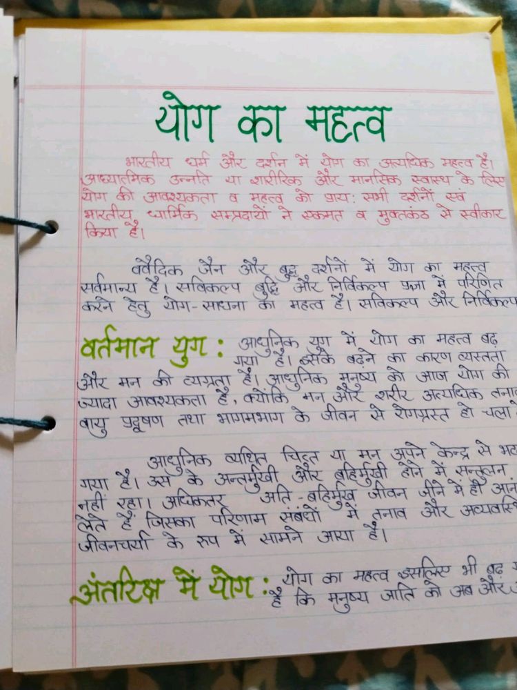 Handwritten Project File Any Topic Covered