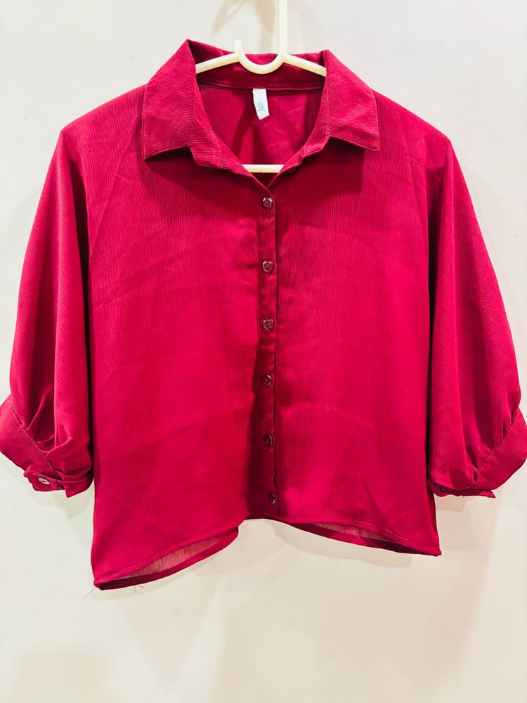 Red Baggy Top