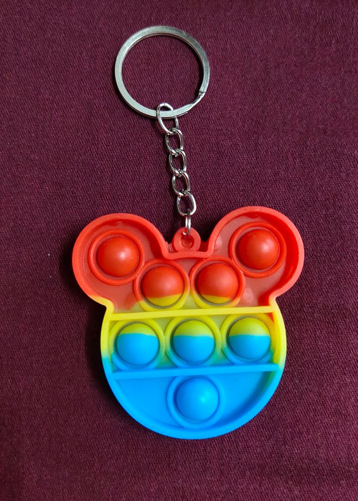 Mickey Mouse Pop It Keychain