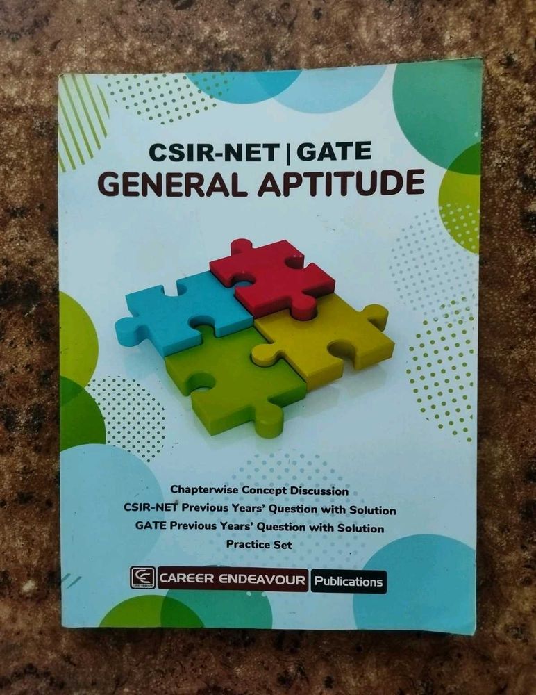 CSIR-NET | GATE General Aptitude Book