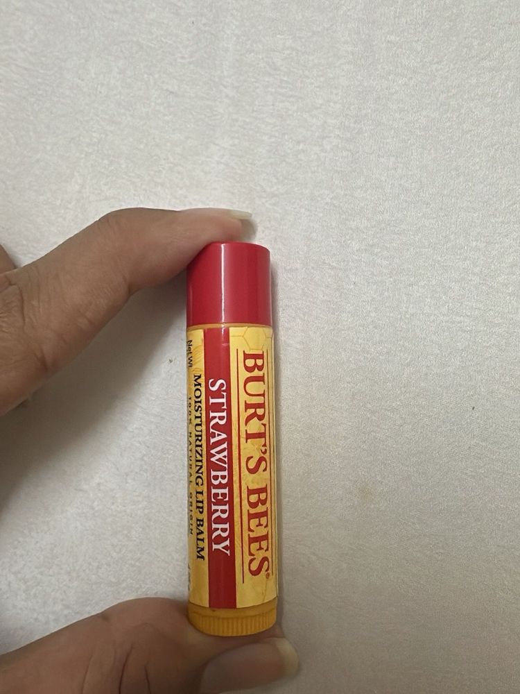 Burt's Bees Strawberry Lip Balm